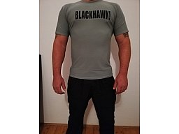 Blackhawk T-Shirt, Muskelshirt, Fitnessshirt, Sportshirt, M, L, XL, Olive Green
