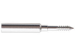 1 x BALLISTOL Filz Adpater Alu #23237 .17 1/8''Innengewinde für Cal 17 - .22 3,8mm Putzstock bis 4mm
