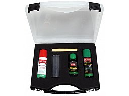 1 x Ballistol #23653 SET Schnellbrünierung für Waffenläufe Schrauben > tiefschwarz matt | inkl. Box!