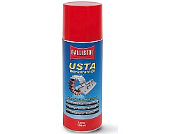 Ballistol USTA Werkstattöl 200ml Spray #22950 | Reinigt, entfernt Flugrost, schützt vor Korossion