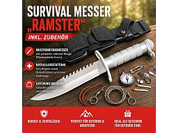 RAMSTER Survival Messer Neu/Ovp