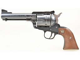 RUGER " New Model Blackhawk " Single - Action Revolver mit 4,75" Lauf Kal .45 Colt