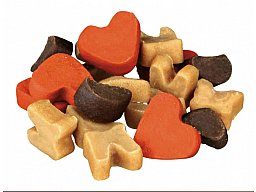 500g TRIXIE Soft Snack Happy Mix | Hunde Leckerli, Belohnung | mit Huhn, Lamm und Lachs ohne Zucker!