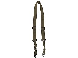 Tactical Gewehrgurt / Tragegurt mit Bungee (67-112cm), 2-Punkt, OLIV