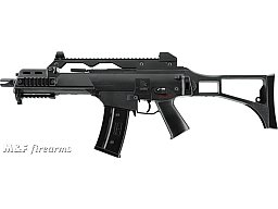 HECKLER & KOCH G36 C SPORTSLINE S-AEG STURMGEWEHR SEMI-AUTO KALIBER 6 mm BB MIT MID CAP ERSATZMAG.