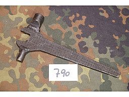 DschK 12,7mm Kombi-Werkzeug russisch Ex-NVA DDR Ostblock Sammlung (790)