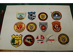Konvolut 13 x Schießsportsticker