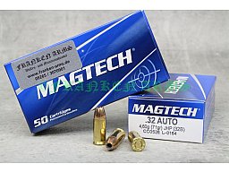 Magtech 7,65 Browning JHP 71gr. 4,6g 50 Stück 144794