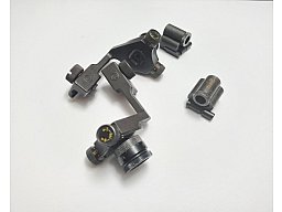 K31 Diopter mit Irisblende und Korntunnel / Swiss Schmidt Rubin rear sight diopter + tunnel