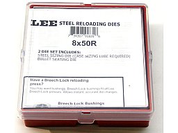 LEE 2-Die Langwaffen Matrizensatz SET Full-Length 8x50R Austrian Mannlicher LIMITED ! #91831 NEU!