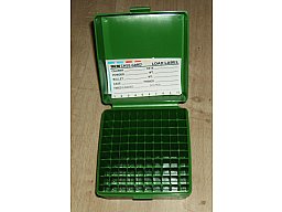 NEUE MTM R-100 Patronenbox GRÜN KEIN SCHARNIER!!! Case Gard für .223 Remington