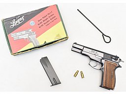 Top ! REDUCTA Pistole " LUGER Modell 90 " im Kal. 4mm M20 / 9mm Luger in der OVP