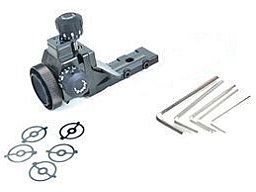 000932, ANSCHÜTZ, Diopter 6827 + Ringkorne Biathlon NEU
