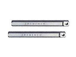 001184, ANSCHÜTZ, Lange ALU-Säulen für die Kappenverstellung, 111 mm, NEU