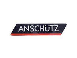 014908 014909, ANSCHÜTZ, Aufkleber "ANSCHÜTZ" Schwarz/Rot/Silber, für 8002 NEU
