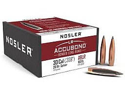 100 Nosler Geschosse .308, 210 grain, AccuBond Long Range, NEU