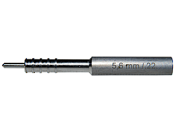 1 x BALLISTOL PATCH Adpater Alu #23294 5,5MM 1/8'' Innengewinde für Cal. 22 5,56mm Carbon Putzstock