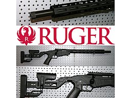 RUGER PRECISION RIMFIRE NEU KK-Repetierbüchse .22 l.r. - 18Zoll TargetLauf; 1/2x28 UNF Gewinde MATCH