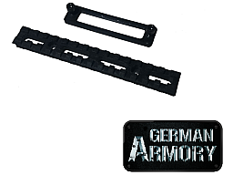 MG3 MG42 Picatinnyrail Seitenschiene Montageschiene KWS MG1 MG2 M3 Kampfwertsteigerung IDZ BW