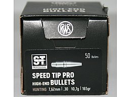 50 Stück NEUE RWS Geschosse - Speed Tip Professional !NEU! .308Win/7.62 - 10,7g/165gr hohe Präzision