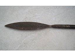 Afrikanischer Jagdspeer / Harpunenspeer 1,50,5 m – handgeschmiedete Mehrfachspitze