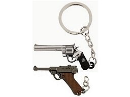 Schlüsselanhänger P08 oder Revolver