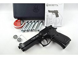 Der Klassiker! Beretta M 92 FS / Vollmetall * 4,5 mm * CO2 * mit Starterset