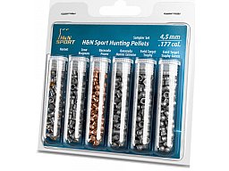 H&N Jagddiabolos TEST-SET 6 Sorten Sampler Set: HORNET CROW MAG BARACUDA POWER HUNTER TARGET TROPHY