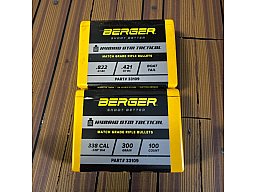 100 Geschosse Berger .338 300 gr Hybrid OTM Tactical