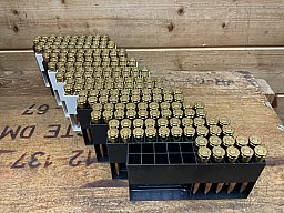 Konvolut Munition S&B Soft Point 9,0g, Kal. 6,5x55SE, 190 Schuss!!!