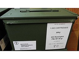 Munition PRVI / PPU 223rem VM Natokiste