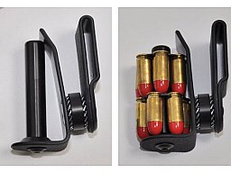 1 x SICKINGER Clip Halter > für 2x Moon-Clip 9mm 9x19 8-Shoot oder .45 ACP 6-Shot | S&W 629 Korth NX