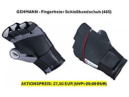 Aktionspreis | Gehmann Handschuh Fingerfrei (465) | Schießhandschuh | Neuware | Gr. L