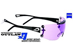 PILLA-Performance-Schießbrille Mod. Outlaw X6/X7 (incl. 3 Linsen)
