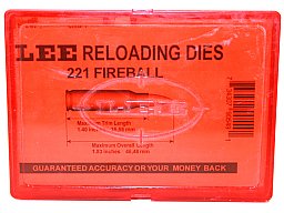 LEE 2-Die-Pacesetter Langwaffen Matrizensatz-SET Full-Length | .221 Fireball #90549 inkl Shellholder