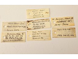 7x Schmidt Rubin Identitätskarte Truppenkarte G89 K11 G11 K31