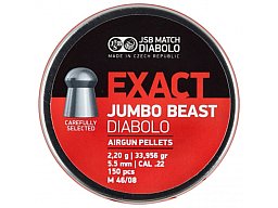 JSB Exact Jumbo Beast M 46/08 Diabolo Blei 5,52 mm 150 St. / Dose 2,20 Gramm (33,956 Grain) schwerer