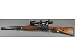 Bockbüchsflinte BBF CZ Uhersky Brod Mod. ZH  Kal.: 7x57R; 12/70 incl. Zielfernrohr und Montage