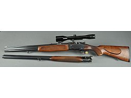 Bockbüchsflinte BBF CZ  Mod. ZH 305 incl. Zielfernrohr Kal.: 7x57R; 16/70 mit Wechsellauf BDF