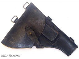 Pistolenholster Tokarev TT-33 mit Putzstockhaltern und Ersatzmagazintasche Schwarz
