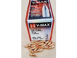 .224/40grs Hornady V-Max Jagdgeschosse 250 Stk No. 22416 # SSZ Berka