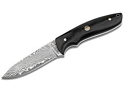 Böker Magnum Damast Messer Vernery §42a konform feststehend