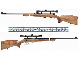 ANSCHÜTZ Rep.- Büchse Modell 1522 ST mit Match 54 System im Kaliber .22 Magnum