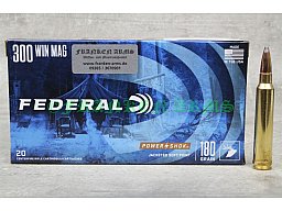 Federal Power Shok .300 Win. Mag. Teilmantel 180gr. 11,7g 20 Stück 300300WBS