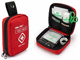 Mil-Tec First Aid Pack Mini Red #16025810 | Kompaktes Erste-Hilfe-Set Outdoor