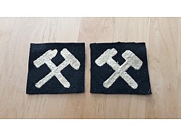 Abzeichen, Mineure, CS/US, Miliz, Civil War, Bürgerkrieg, Uniform, Militaria