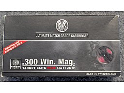 20x RWS Target Elite Plus .300 Win. Mag. 13,0g / 200gr