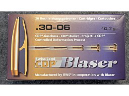 20x Blaser CDP .30-06 10,7g / 165gr