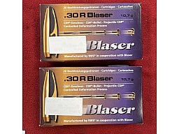 Blaser .30 R Blaser CDP – 10,7g / 165gr - 40 Schuss