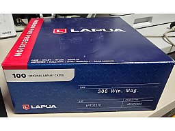 100St. Lapua Hülsen 300 Win. Mag. - NEU